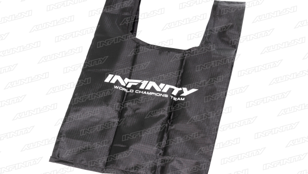 INFINITY FOLDABLE TOTE BAG mini (Black)
