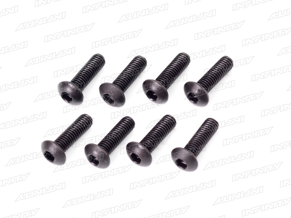 M3x10mm BUTTON HEAD SCREW (8pcs)