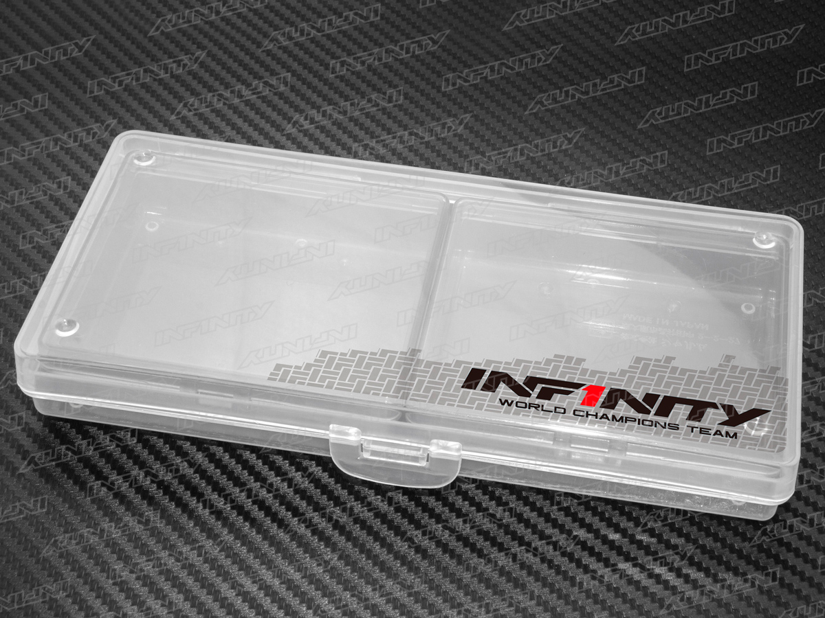 INFINITY PARTS CASE (with lid 2 divide)