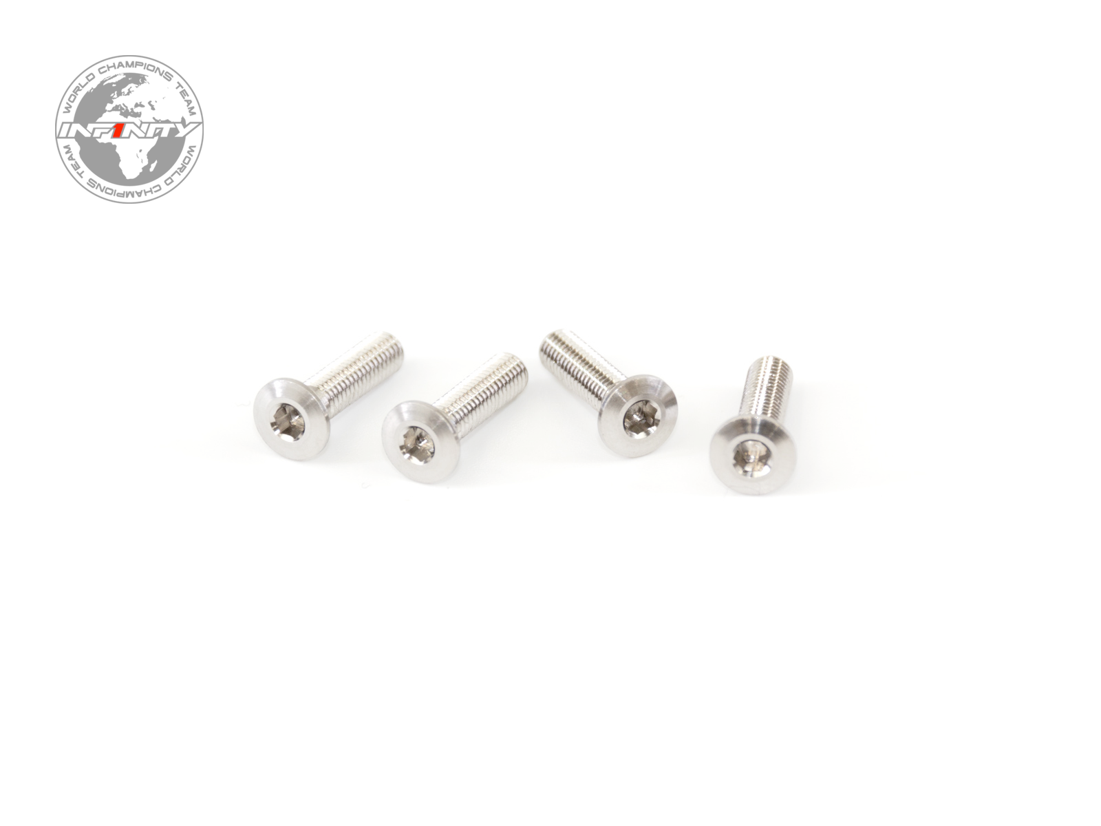 M3x12mm TITANIUM SLIM HEAD SCREW (4pcs)