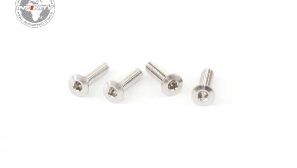 M3x12mm TITANIUM SLIM HEAD SCREW (4pcs)