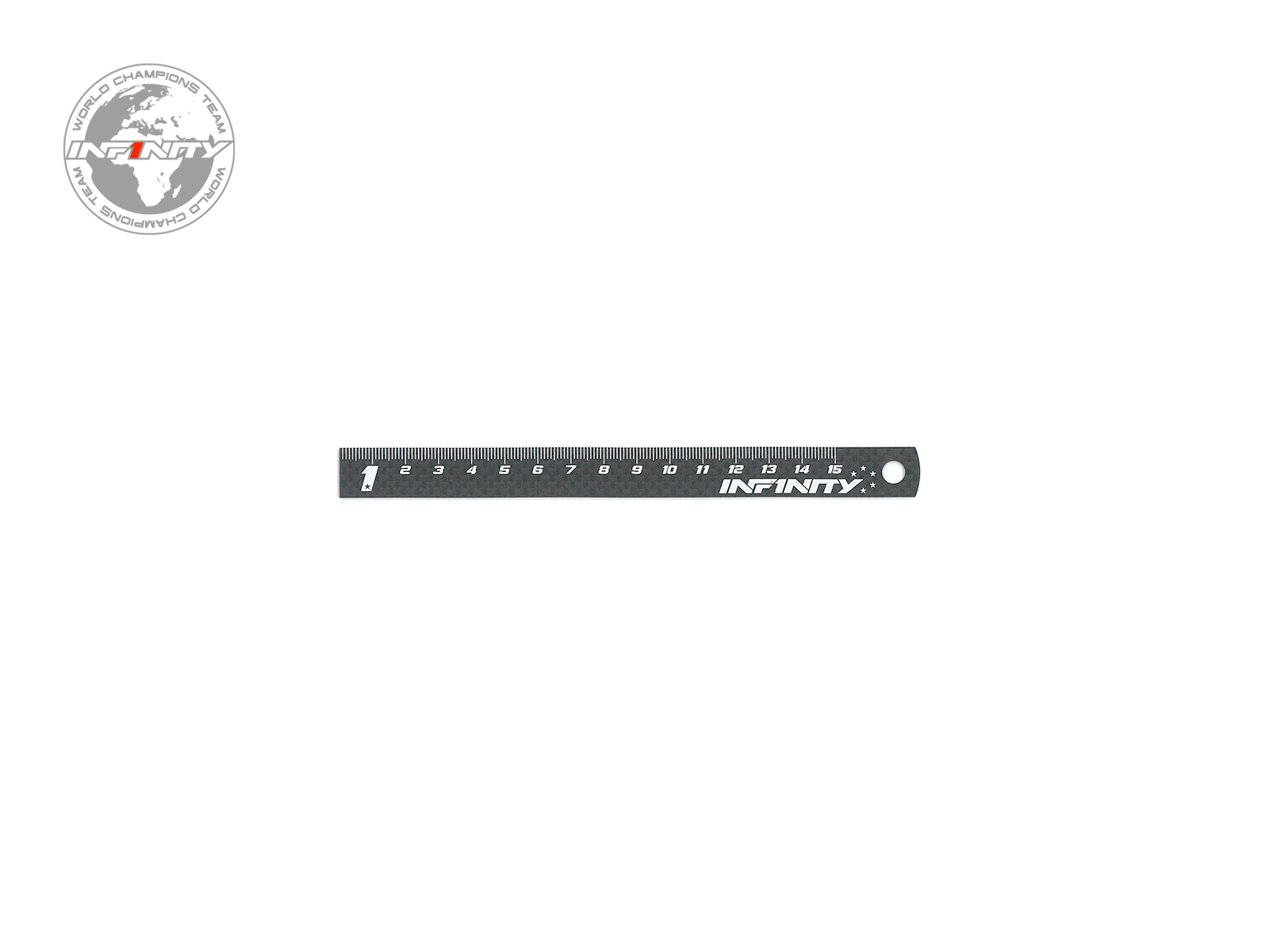 INFINITY CARBON RULER (15cm)