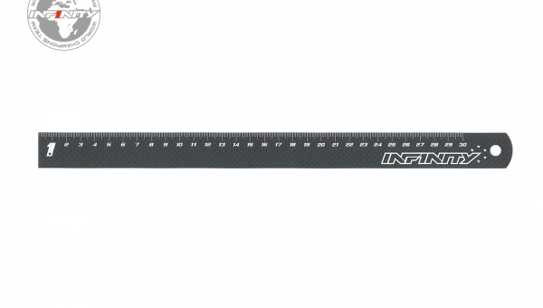 INFINITY CARBON RULER (30cm)